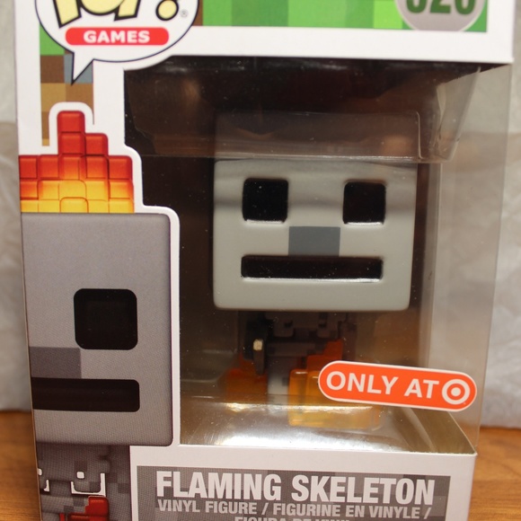 funko pop flaming skeleton